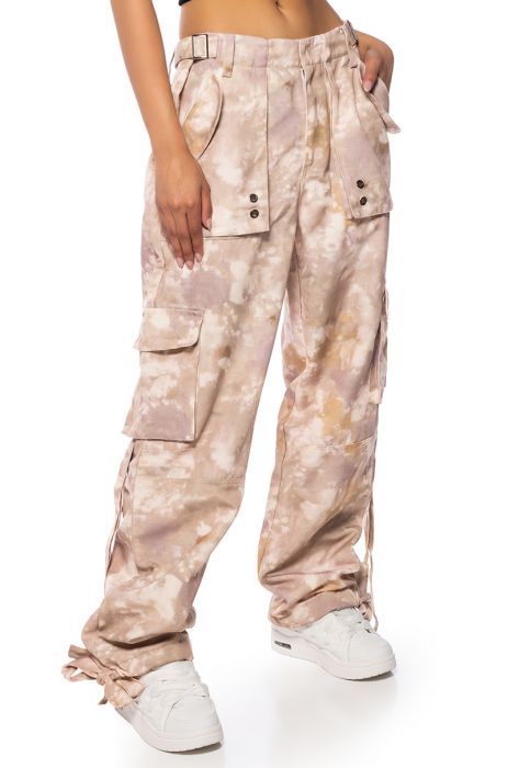 QUINN RELAXED CARGO PANT IN LIGHT TAUPE